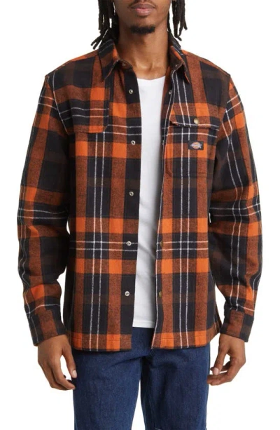 DICKIES NIMMONS PLAID BUTTON-UP SHIRT