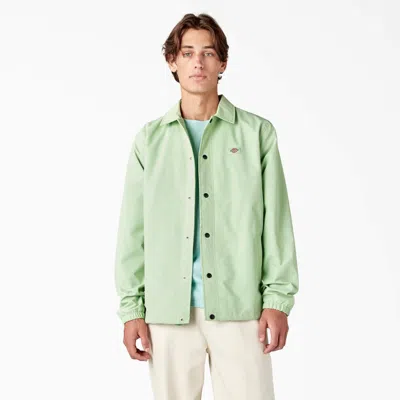 Dickies Oakport Coaches Jacket In Green