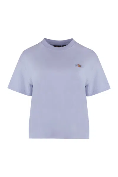Dickies Oakport Cotton Crew-neck T-shirt In Lilac