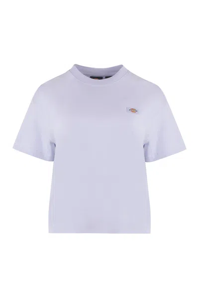 Dickies Oakport Cotton Crew-neck T-shirt In Purple