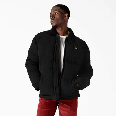 Dickies Overbrook Puffer Jacket In Black