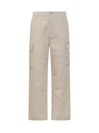 Dickies Paintntaloni Ethe - Trendy Trousers In Whitecfap Gray