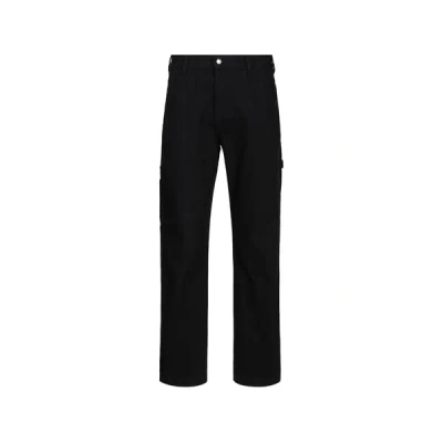 Dickies Pantalon Droit En Coton In Black