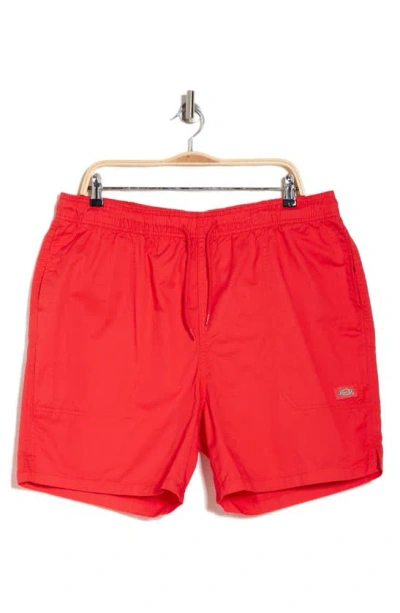 Dickies Pelican Rapids Shorts In Red