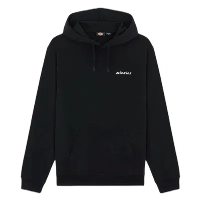 Dickies Loretto Logo-print Drawstring Hoodie In Black