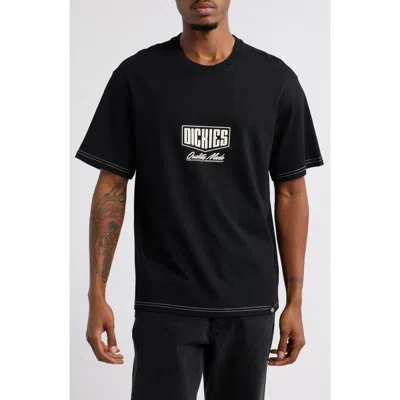 Dickies Philipsburg Logo Cotton Graphic T-shirt In Black