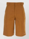 DICKIES PLEATED BERMUDA SHORTS IN POLYESTER BLEND