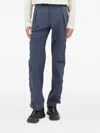 Dickies Pleated-detail Drawstring Trousers In Blue