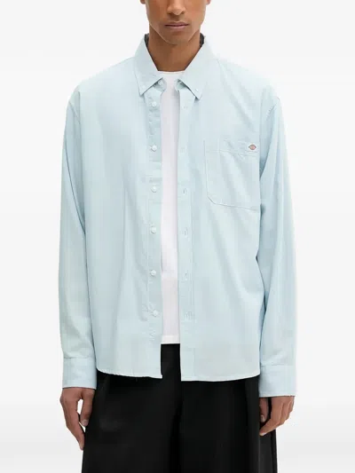 Dickies Pocket Logo Shirt In Blue
