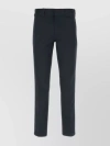 DICKIES POLYESTER BLEND PANT WITH CENTRAL SLIT AND BELT LOOPS