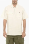 DICKIES POP TRADING COMPANY COTTON AND LINEN SHORT SLEEVE SHIRT WITH