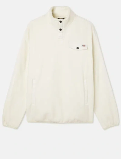 Dickies Port Allen Fleece In White