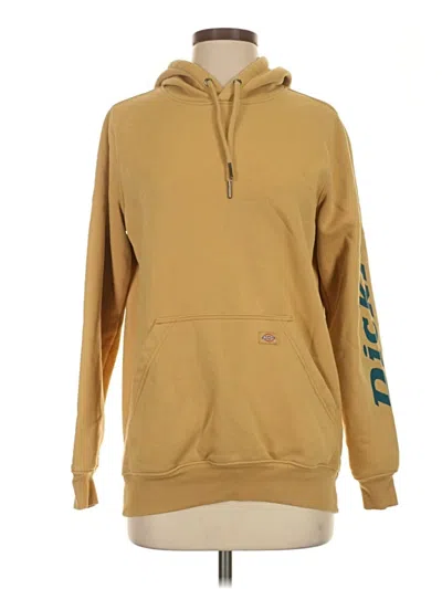 Pre-owned Dickies Pullover Hoodie In Tan