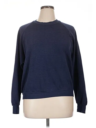 Pre-owned Dickies Pullover Sweater In Blue