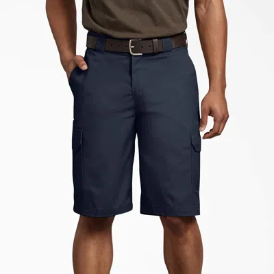 Dickies Regular Fit Cargo Shorts, 11" In Blue