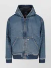 Dickies Relaxed Fit Hooded Jacket Pockets In Blue