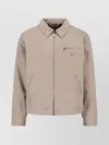 Dickies Relaxed Fit Jacket Front Pocket In Neutral