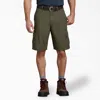 Dickies Shorts In Green Cotton In Multi