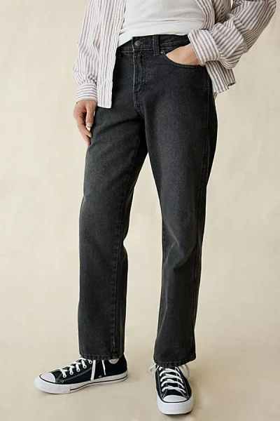 Dickies Relaxed Straight Fit Jeans In Washed Black, Men's At Urban Outfitters