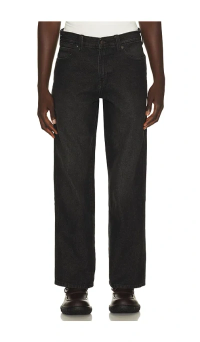 Dickies Relaxed Straight Work Jean In Black