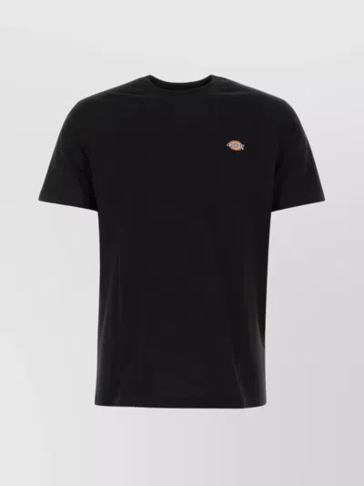 DICKIES RIBBED CREW-NECK COTTON T-SHIRT WITH SHORT SLEEVES