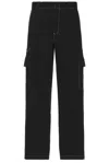 Dickies Riverbend Straight Leg Cargo Work Pants In Black