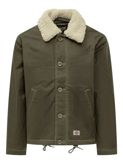 Dickies "sangrey Waxed" Jacket In Green