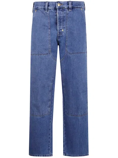Dickies "selvedge Double Knee" Denim In Blue