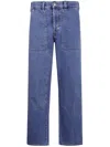 Dickies "selvedge Double Knee" Denim Clothing In Blue