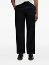 Dickies Selvedge Herringbone-pattern Jeans In Blue
