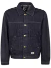 Dickies Buttoned Denim Jacket In Blue