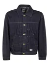 Dickies Buttoned Denim Jacket In Blue