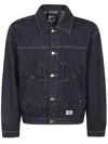 Dickies Buttoned Denim Jacket In Blue
