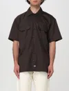 Dickies Shirt  Men Color Brown