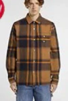 Dickies Shirts Blue In Brown