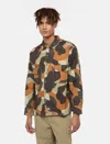 Dickies Shirts Man  Camo Work Shirt - Dk0a864u0ip1 0ip Imperial Green In Animal Print
