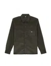 Dickies Shirts Man  Corduroy Shirt Dk0a8652 Ogx1 Olive Green In Multi