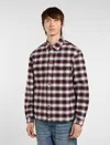 Dickies Shirts Man  Johnsonville Dk0a87pwblk1 Black In Multi