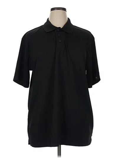 Pre-owned Dickies Short Sleeve Polo Shirt In Black