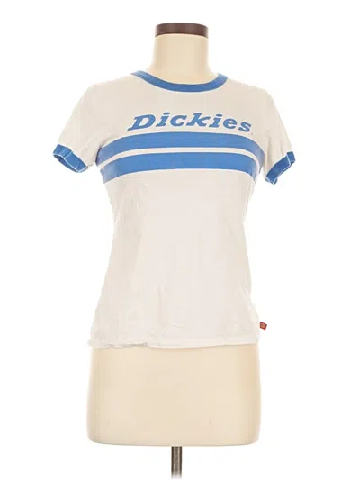 Pre-owned Dickies Short Sleeve T-shirt In White