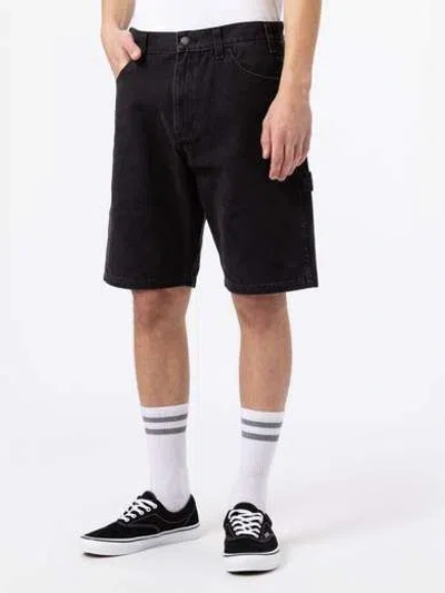 Dickies Shorts And Bermuda Man  Duck Carpenter Short Dk0a4xng C401 Black
