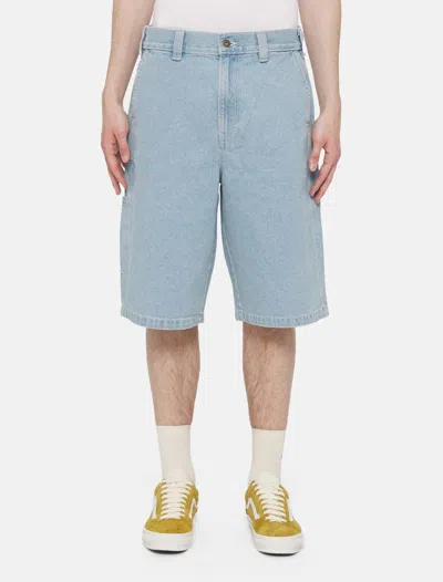 Dickies Shorts And Bermuda Man  Madison Short Dk0a4ysyc151 Vintage Aged Blue
