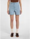 Dickies Shorts And Bermuda Women  Denim Short W - Dk0a4y88c151 Vntg Blue In Blue
