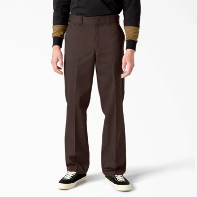 Dickies Skateboarding Regular Fit Twill Pants In Brown
