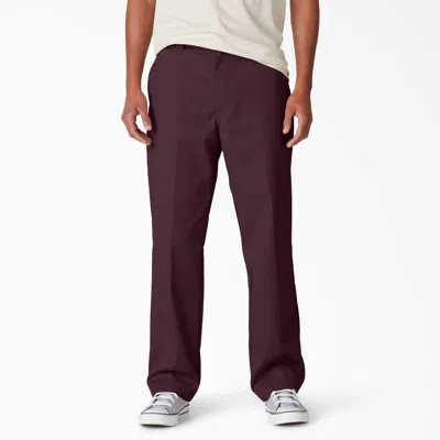 Dickies Skateboarding Regular Fit Twill Pants In Red