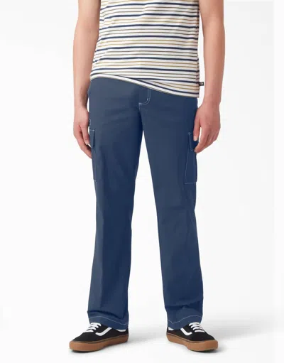 Dickies Skateboarding Ripstop Cargo Pants In Navy In Blue