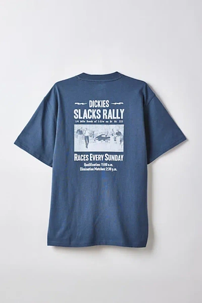 Dickies Slacks Rally Graphic Tee In Stormy Weather, Men's At Urban Outfitters