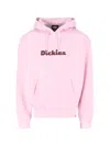 Dickies Logo-print Drawstring Hoodie In Pink