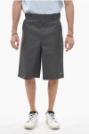 DICKIES SOLID COLOR LOOSE FIT SHORTS WITH BELT LOOPS