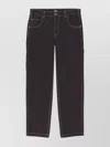 Dickies Stitched Denim Trousers Rounded Rear Pockets
